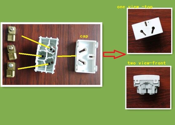 Electric Socket Automatic Assembly Machine PLC Control 60-70 pcs/min