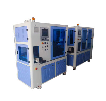 PLC System Automatic Assembly Machine For Single Window Test Cassette Packaging