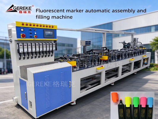 China Fluorescent Highlighter Pen Assembly Machine Manufacturer