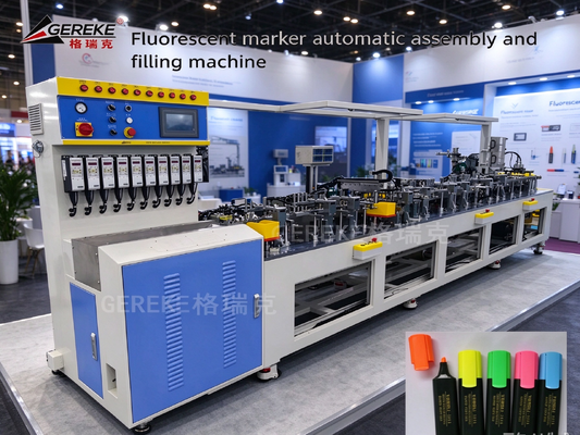 China Fluorescent Highlighter Pen Assembly Machine Manufacturer