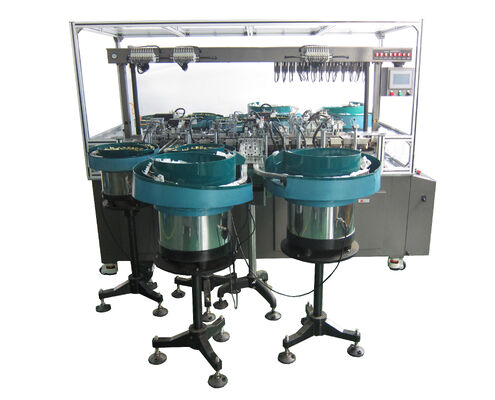 Electrical Parts Automatic Assembly Machine 60-65pcs/min For Socket