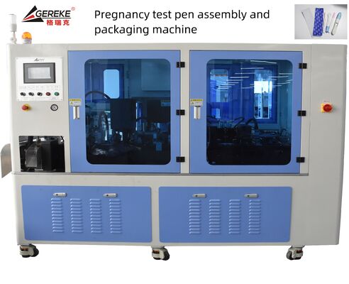 Pregnancy Test Kit Assembly Machine With Strip Cut Machine