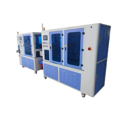 PLC System Automatic Assembly Machine For Single Window Test Cassette Packaging
