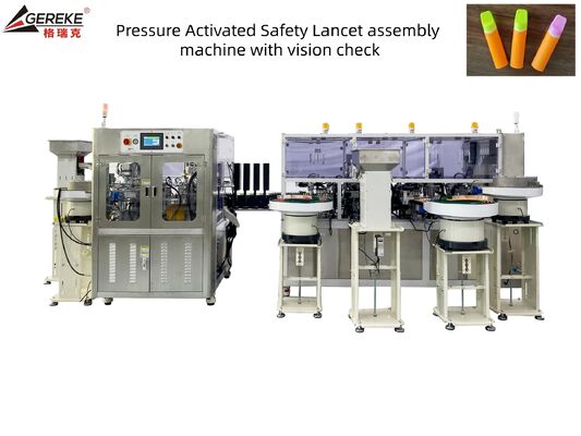 Automatic  Assembly And Inspection Machine For Safety Blood Lancet